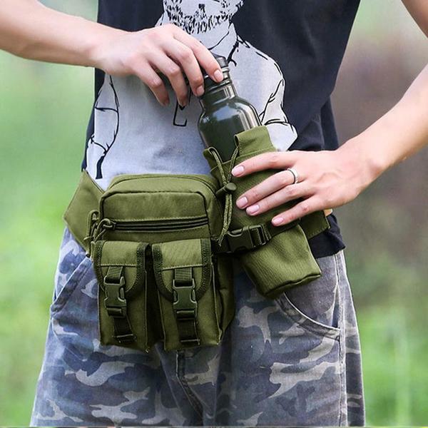[1+1] 트래킹 허리가방 물병수납 등산/라이딩/캠핑 야외활동 힙색