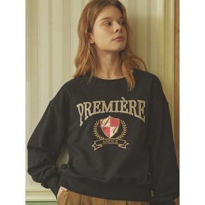 Campus Emblem Sweatshirt - Black