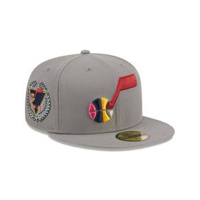 [해외] 965725 뉴에라 모자 NBA 유타 재즈 Color Pack Gray 59FIFTY Fitted Hat