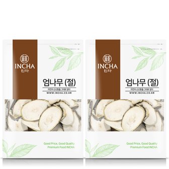 인차 국내산 엄나무 절단 음나무 엄나무차 1.2kg (600g x 2팩) 삼계탕 백숙 재료