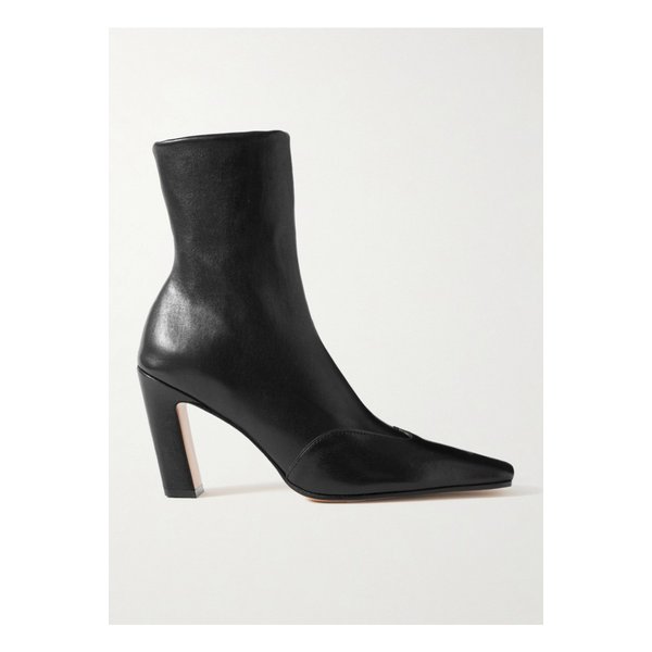 케이트 네바다 가죽 앵클 부츠 블랙 1647597336695413