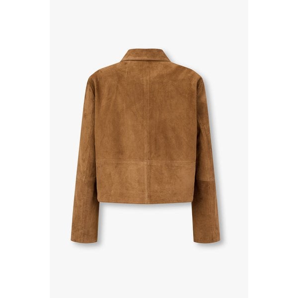 카라 버튼업 스웨이드 자켓 IA16175110164