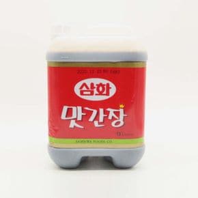 어묵국 식자재 수입식품 삼화 맛간장 대용량 13L