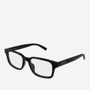 [해외배송] 구찌 렉탱귤러 볼드 안경테 GG2107OL 001 BLACK BLACK TRANSPARENT 54