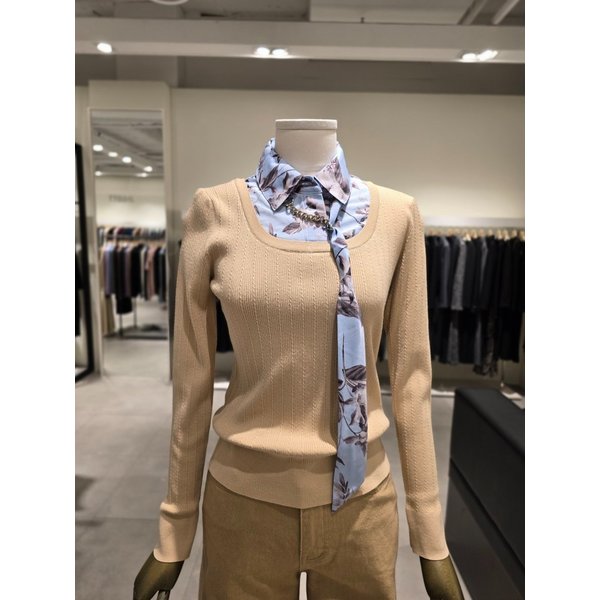 [파주점] 레이어드 디테일 풀오버 니트 JR1A1PO051