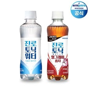 (G) 하이트진로 진로 토닉워터 300ml x 12개 + 얼그레이홍차 300ml x 12개