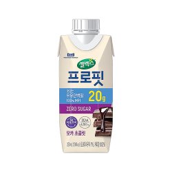 셀렉스 프로핏 모카초콜릿 제로슈가 단백질음료 250ml x 7개