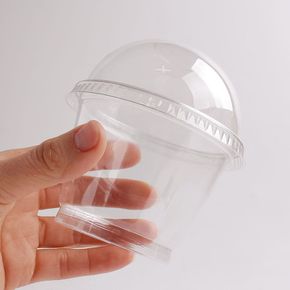 9온즈 과일 컵 디저트 파티 일회용 용기 투명컵