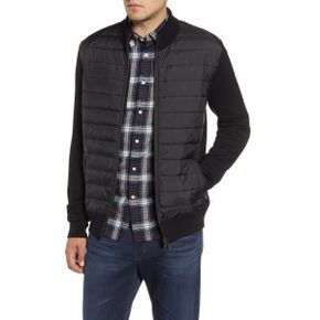 5152349 Barbour Carn Baffle Front Knit Jacket 113916859