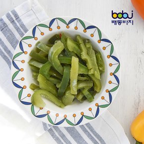 배동바지 황보마을 냉동 청피망(슬라이스) 1kg 냉동야채 식재료