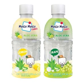 모구모구 큐브 320ml 레몬x24펫+포도x24펫 무료배송