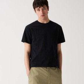 베이직 크롭 티셔츠 Black DIKU263LRTS003BK