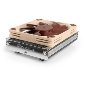 Noctua NH-L9a AM4, 높이 37mm AMD AM4 대응 프리미엄 로우 프로파일 CPU 쿨러 (브라운)