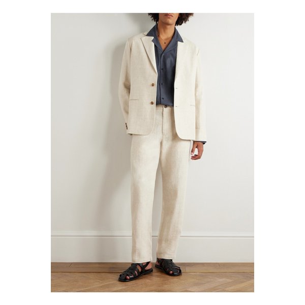 프레스코볼 카리오카 사프라 헤링본 코튼 플란넬 셔츠 블루 46376663162873332