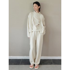 [2차 리오더] Knit Jogger Pants_Ivory