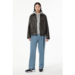 에코레더 오버핏 점퍼 9195161193073