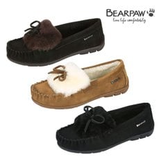 (BEARPAW) SYLVIA 여성 양털 모카신 3종택 K2434PDW