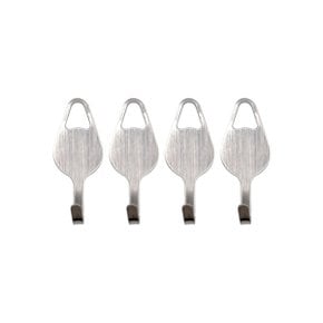 S-C 우일 고리스텐행거 소(4P) 테이프 부착 벽면 고리 (KYR-WC7FBE7)