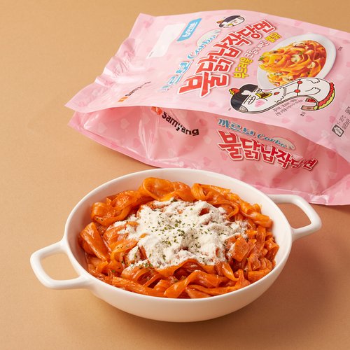 삼양 까르보불닭납작당면 6입 파우치 987g(164.5g*6인분)