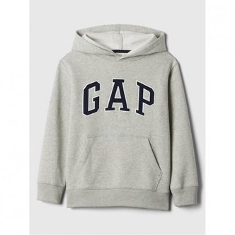 갭 키즈 갭 GAP 로고 후디 후드티 라이트 헤더 그레이 7367547