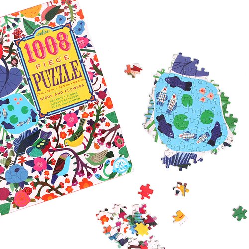 새와 꽃들 1008피스 퍼즐 1000