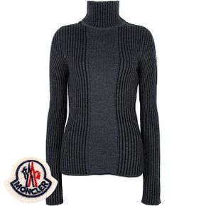 [부산점] 몽클레어 그레이 버진 울 터틀넥 스웨터 9F00004 M1131 991