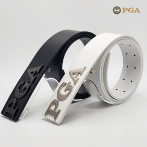 PGA 남성 이태리 천연 가죽 무광 로고 캐주얼 골프 벨트 PGA/001