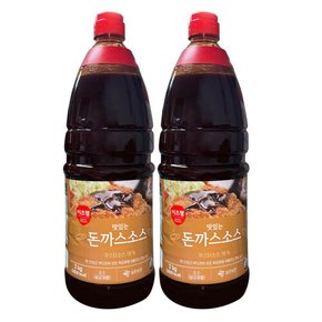 이츠웰 맛있는 돈까스 소스 2kg 2개