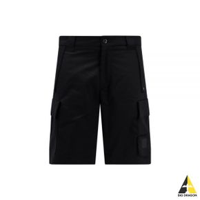 Company CP컴퍼니 24 Stretch Sateen Cargo Shorts (16CLBE035A 110042A 999) (스트레치 새틴