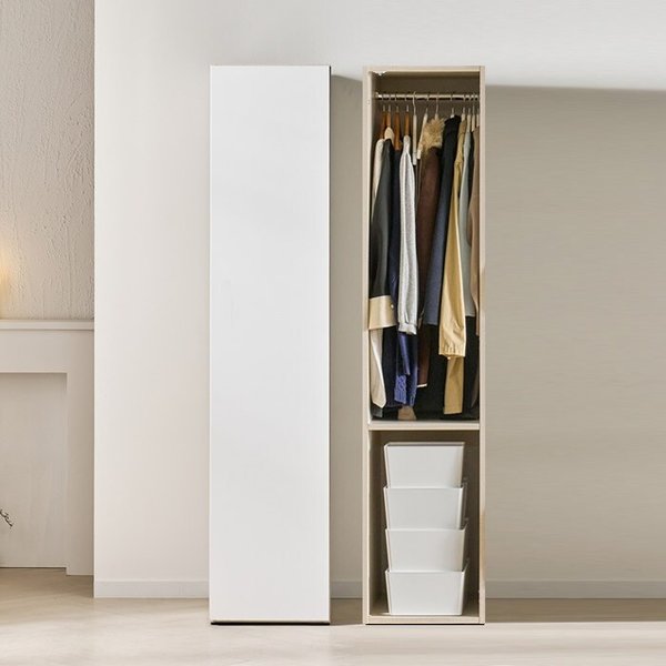 단독장롱 키큰장 옷장 40cm TP859