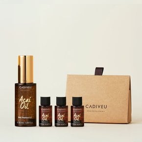 아사이오일 50ml + 30ml [미니세트추가증정] 끈적임없는 헤어오일, 푸석한머리를 윤기나게