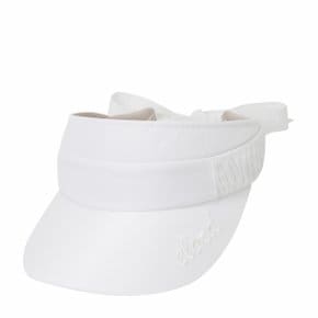 [ONLINE EXCLUSIVE] Elysee Edit1. Pleats Visor_NDRCM24911WHX