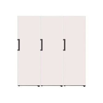 LG전자 컨버터블 오브제 냉장고 384L+냉동고 321L+김치냉장고 324L XYZ323MEF 전국배송