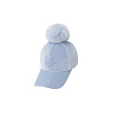 Velvet PomPom Cap_WGRCX24717LBX