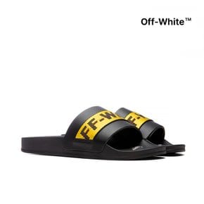 Off-White 오프화이트 인더스트리얼 로고 슬리퍼 300 OMIC001C9911018_YELLOW