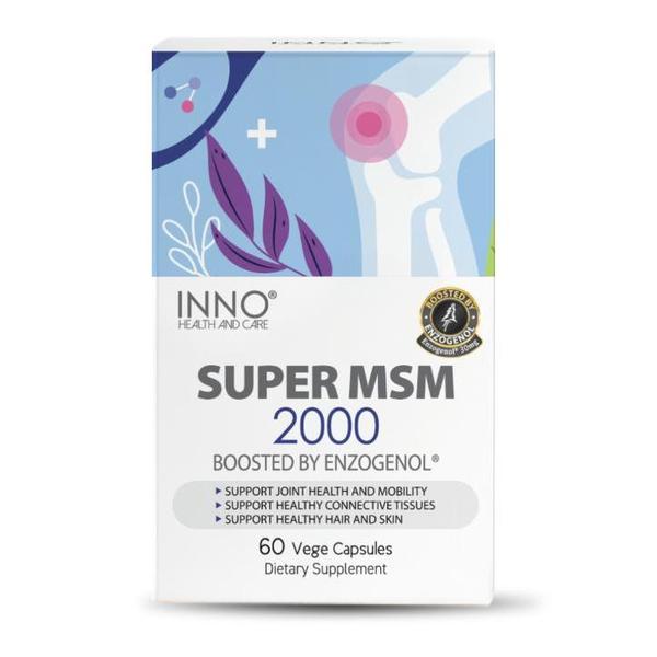 [해외직구] 뉴질랜드직구 Inno Health 이노헬스 슈퍼 MSM (식이유황) 2000 60베지캡슐