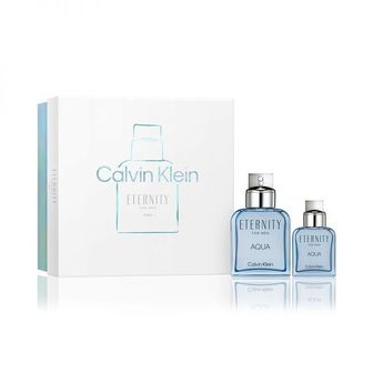 Calvin Klein CK 캘빈클라인 맨즈 2-Pc. 이터니티 아쿠아 EDT 오드뚜왈렛 기프트세트 - No Color 8295259