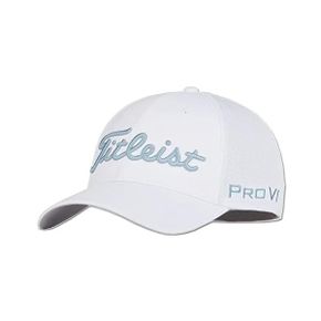 미국 타이틀리스트 골프모자 Titleist Tour Sports Mesh Golf Cap 2021 White/Sky Small/Medium