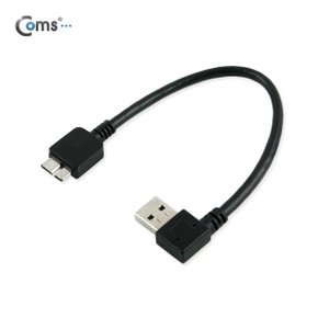 [ITA366]Coms USB 3.0젠더꺾임(USB/Micro USB B),10cm