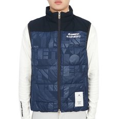 골프웨어 남성 패딩 조끼 HCM 2C AD07 NAVY