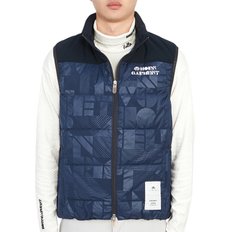 골프웨어 남성 패딩 조끼 HCM 2C AD07 NAVY