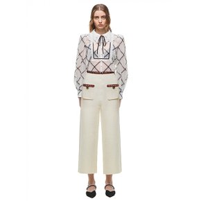 아이보리 와플 니트 트라우저 (AW21-109)