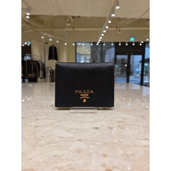 프라다(병행) [부산점] [프라다]  여성 사피아노 로고 반지갑 1MV204-QWA-F0002
