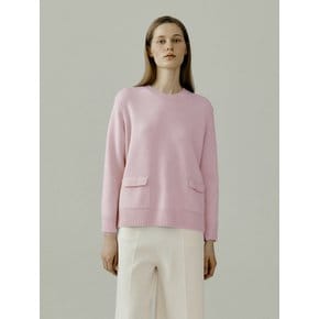 Cashmere Crewneck knit Pink