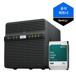 나스 4베이 NAS DS423 (16TBx1) 정품 HDD HAT3310