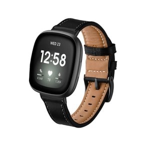 [LuFiYa] Fitbit Versa 4  Versa 3 Fitbit Sense 2  Sense 가죽 밴드 대응 가죽 밴드 교환 벨트