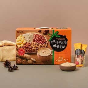 [바로베송/담터] 호두 아몬드 마 밤 율무차 80입