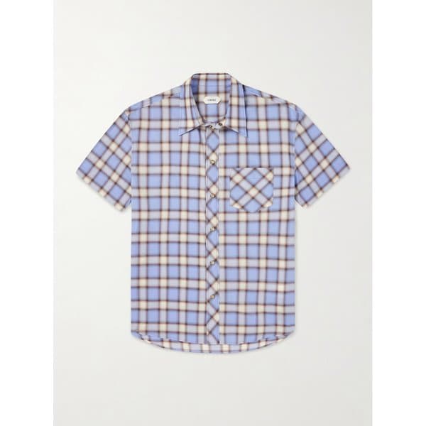 체크 코튼 포플린 셔츠 46376663163047830