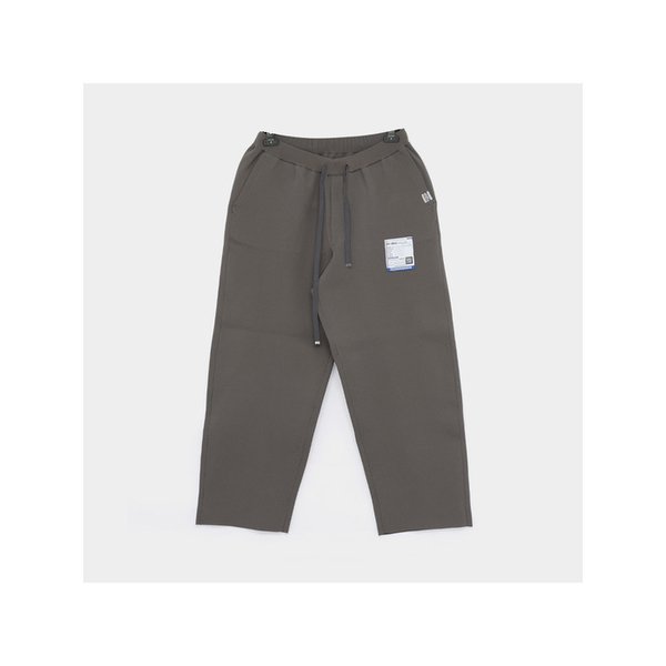 패치로고 밀란 리브 에쉬 스웨트 남성 팬츠 I13PT025 DK GRAY