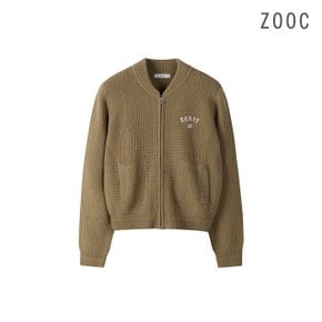 비딩 엠브로이더리 집업 가디건  CA_Z244KSL003